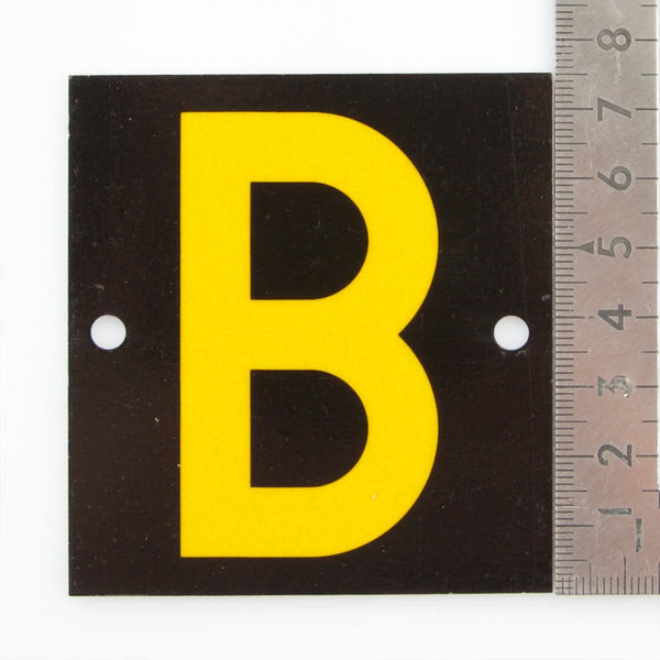 letter plates, letter box numbers, letter box letters, factory number signs, commercial signage 